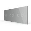 3-fache Blende 3 Touch-Schalter Grau LIVOLO