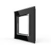 1-fache Blende 1 Modul Schwarz LIVOLO