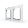 2-fache Blende 2 Module wei� LIVOLO