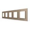 Livolo Glasblende 5 Module Gold LIVOLO