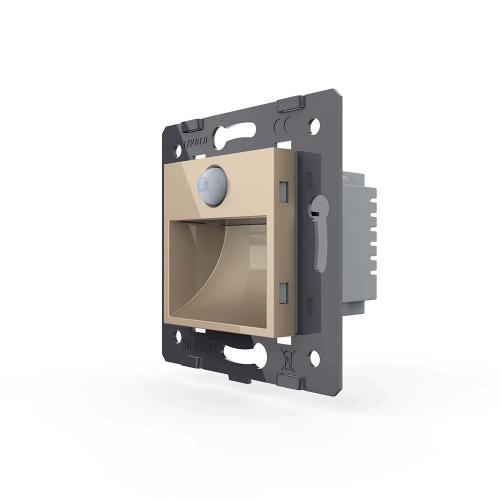 Treppenbeleuchtung Modul m. Bewegungsmelder Gold VL-FCL-2AP LIVOLO 