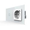 1-facher Lichtschalter + Steckdose-USB-C LIVOLO 