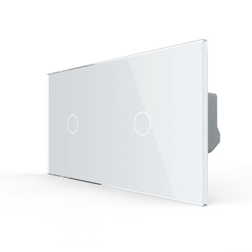Lichtschalter + Wechselschalter Smart Home Wei VL-FC1Z2-FC1SZ2-11-A LIVOLO EC