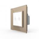 Rollladenschalter Notch Gold LIVOLO 