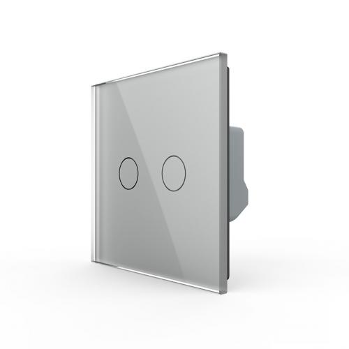 Rollladenschalter Grau LIVOLO EC