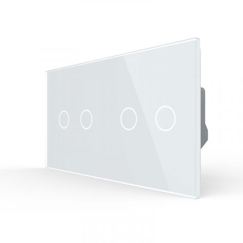 2 SmartHome Rollladenschalter Wei� LIVOLO EC