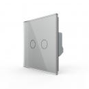 Serienwechsel-/kreuzschalter Grau LIVOLO EC