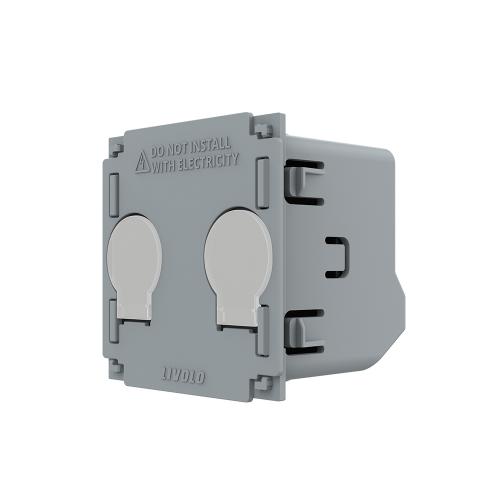Serienschalter-Modul VL-FC2Z2-2GSTL LIVOLO EC