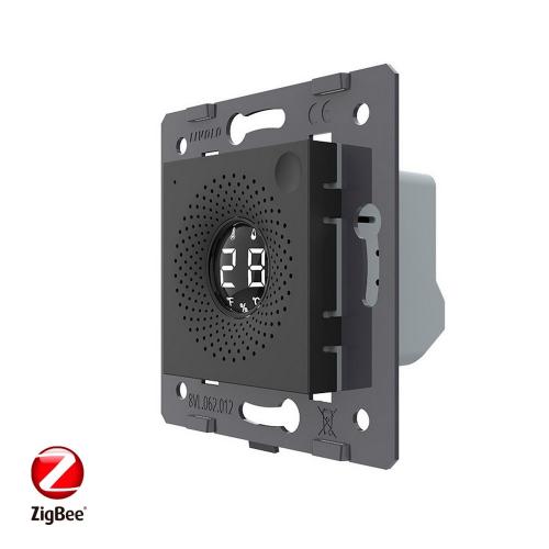 Digitaler Hygrometer Schwarz VL-FCEZ-2BP LIVOLO ZigBee 