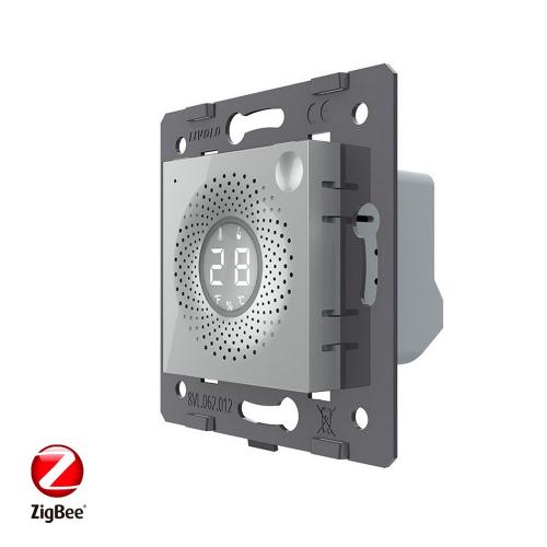 Digitaler Hygrometer Grau VL-FCEZ-2IP LIVOLO ZigBee 