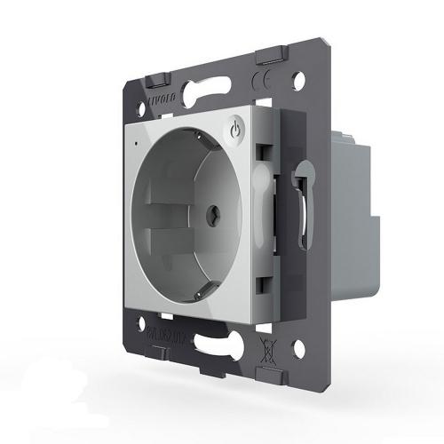 Smarthome Steckdosen Modul VL-FCTC16AZ2-2IP Grau Livolo EC