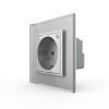 Smarthome Steckdose VL-FCTC16AZ2-SR-15 Grau Livolo EC