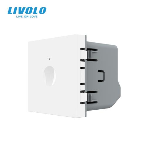 1-faches Lichtschalter Modul Wei VL-K210-11 / VL-FC1-2WP LIVOLO Notch