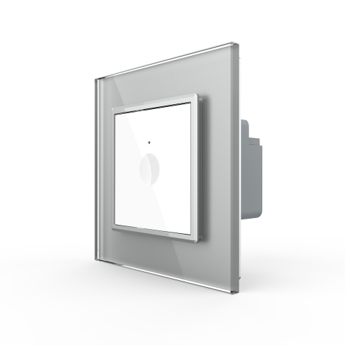 1-facher Lichtschalter Notch Grau LIVOLO 