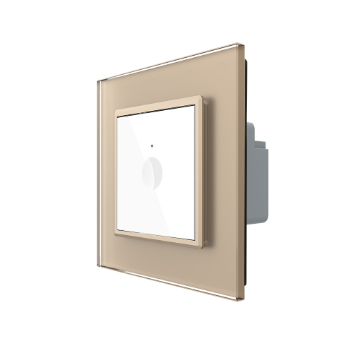 1-facher Wechselschalter / Kreuzschalter Notch Gold LIVOLO 