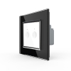 2-facher Lichtschalter Notch Schwarz/Wei� LIVOLO 