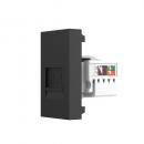 1/2 Netzwerk LAN Modul schwarz VL-FCCP-1BP LIVOLO 