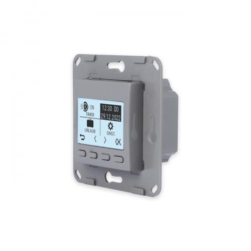 Programmierbares Raumthermostat Wandhermostat Modul PRO Grau LIVOLO
