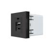 USB-Modul Typ A&C Schwarz VL-USB-AC-12