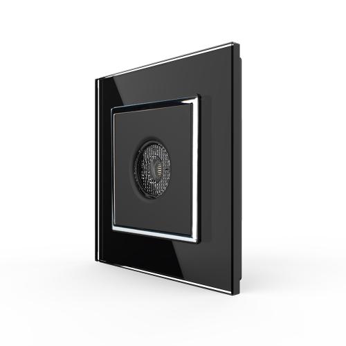 Akustikschalter Schwarz LIVOLO 