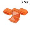 4x Kleine Gelboxen f�r Klemmen Kabel-Verbinder Wasserschutz f�r alle Arten von Klemmen IP68