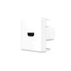 Multimedia-Wandanschluss (HD-kompatibel) 90 Winkel fr Bodentanks XJY-HDMI-04-01 Wei